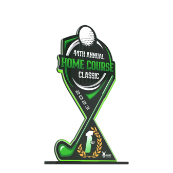 custom golfing trophies