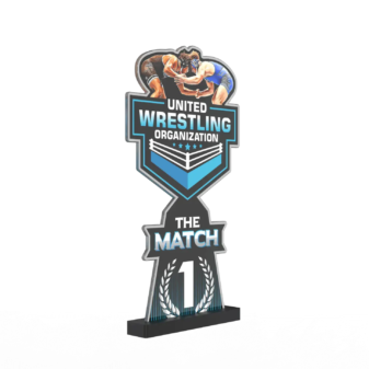 custom wrestling trophies