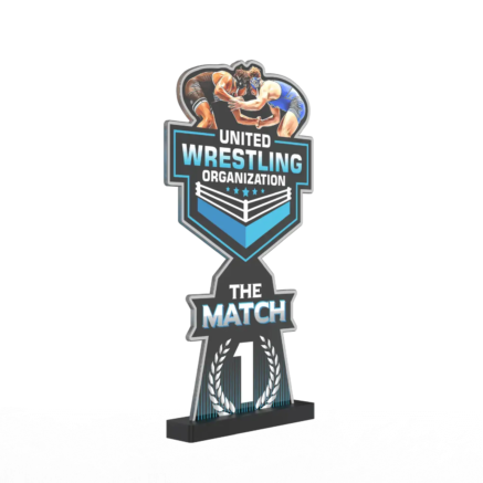 custom wrestling trophies