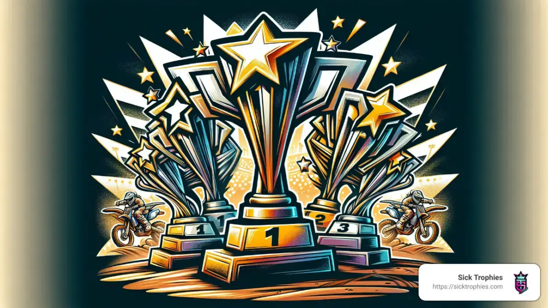 motocross trophies