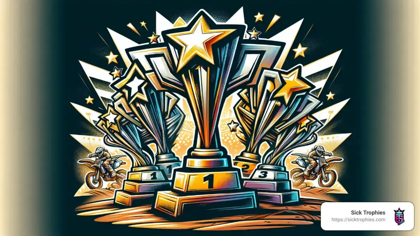motocross trophies
