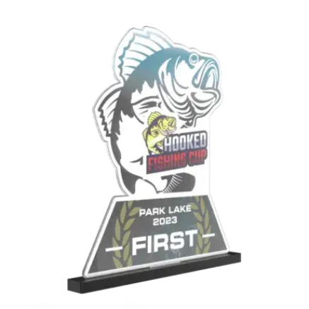 custom fishing trophies