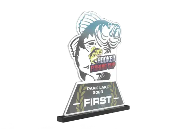 custom fishing trophies