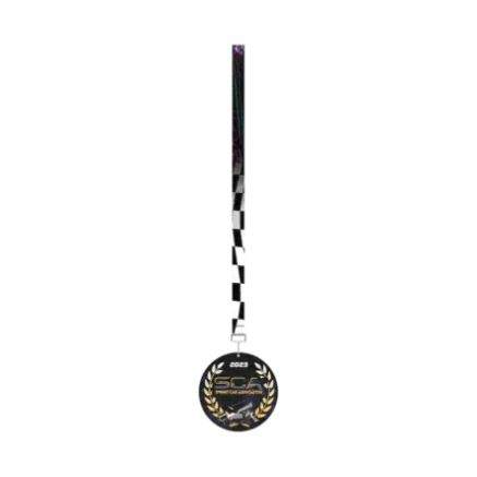 custom sprint car medallion