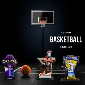 custom basketball trophies