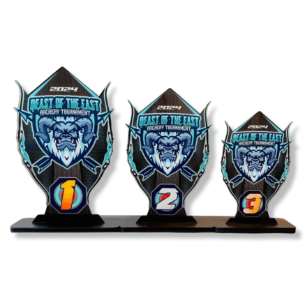 custom archery trophies