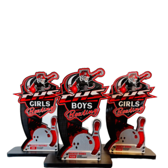 custom bowling trophies