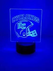 single-layer LED trophy