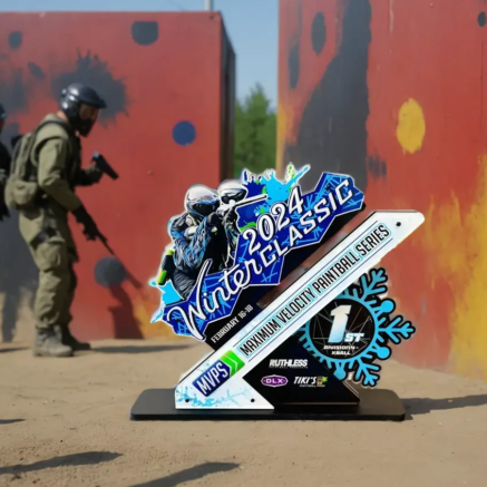 custom paintball trophies