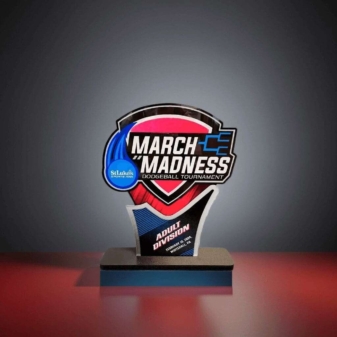 custom dodgeball trophies