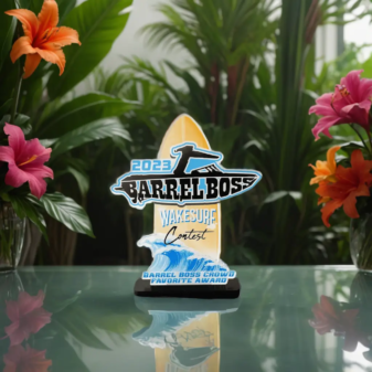 custom surfing trophies