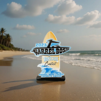 custom surfing trophies